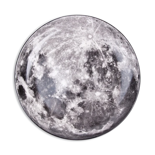 Diesel by Seletti Cosmic Dinner Plate - Moon-0