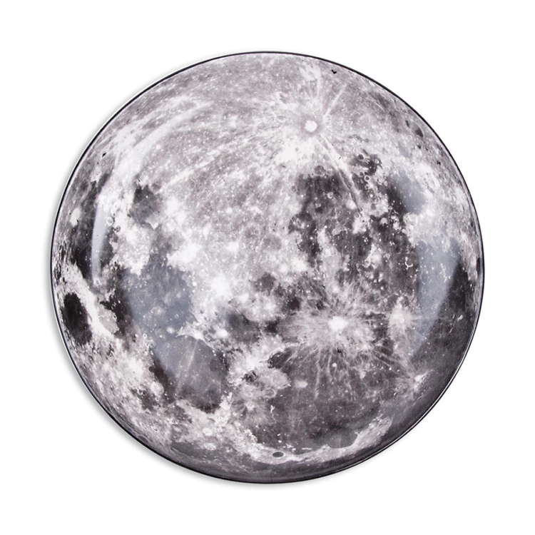 Diesel by Seletti Cosmic Dinner Plate – Moon