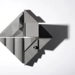 Concrete Tangram Puzzle and City Sculpture-25867