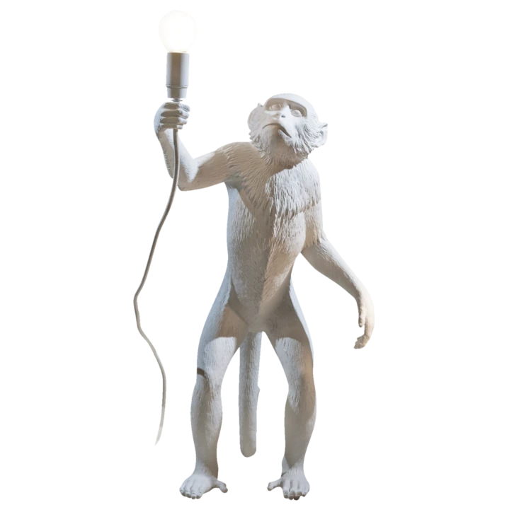 Seletti Monkey Lamp, Standing