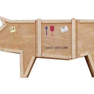 Sending Animals Wooden Furniture, Pig-0