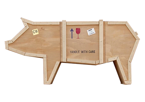 Sending Animals Wooden Furniture, Pig-0