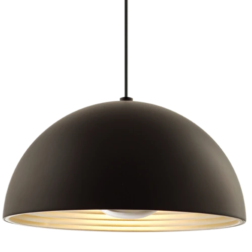 Dome Pendant, Black-0