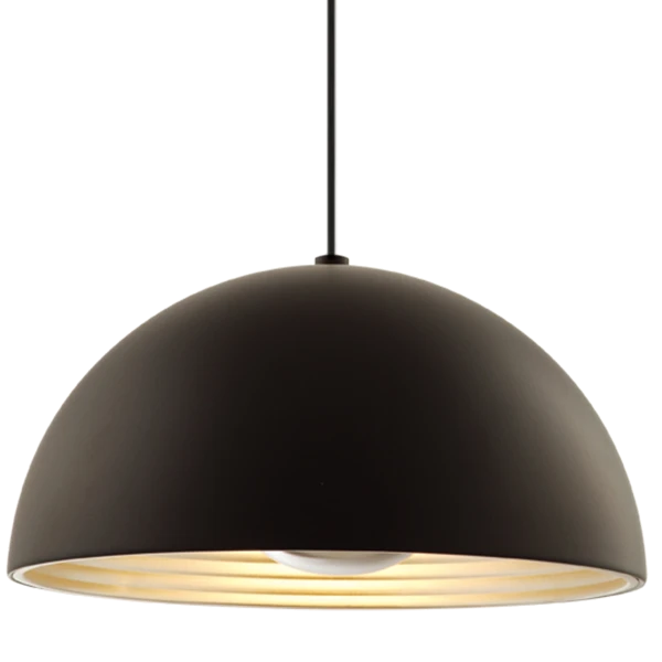 Dome Pendant, Black-0
