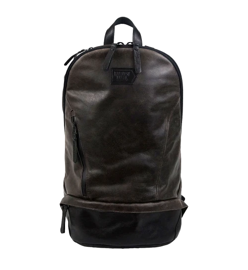 Leather Bomber Backpack -0