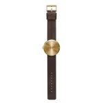 Leff Amsterdam Tube Watch D42, Brass-29343