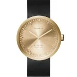Leff Amsterdam Tube Watch D42, Brass-29344