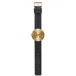Leff Amsterdam Tube Watch D42, Brass-29345