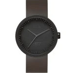 Leff Amsterdam Tube Watch D42, Matt Black -29374
