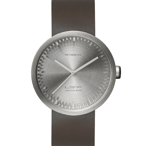 Leff Amsterdam Tube Watch D42, Steel-0
