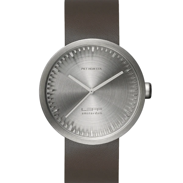 Leff Amsterdam Tube Watch D42, Steel-0