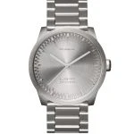 Leff Amsterdam Tube Watch S42, Stainless Steel-29318