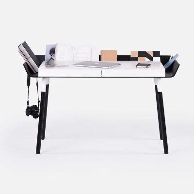 My Writing Desk, Double Drawer, Black - Gessato Design Store