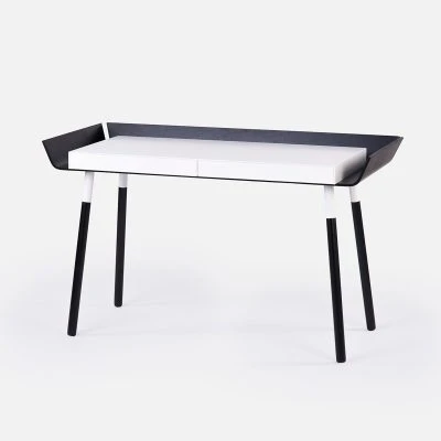 My Writing Desk, Double Drawer, Black - Gessato Design Store