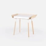 My Writing Desk, Single Drawer, White-29706