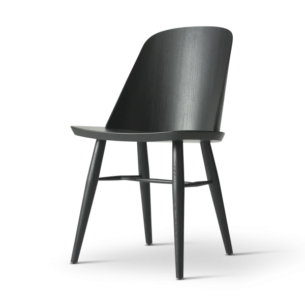 Synnes Dining Chair, Black Oak-0