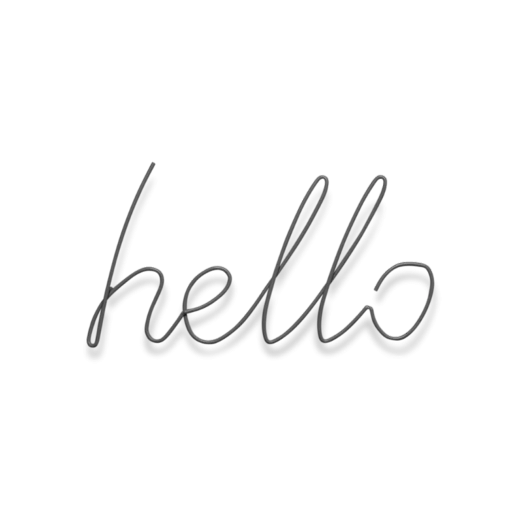Hello Coat Hanger, Grey - Gessato Design Store
