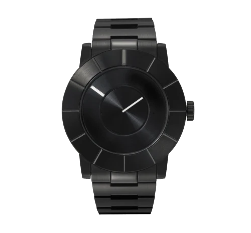 Issey Miyake TO Automatic Men's Black Watch, Steel-0