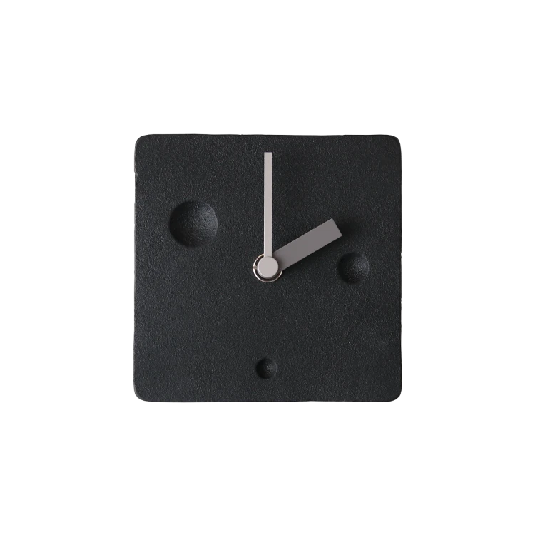 Cast Iron Clock - Gessato Design Store