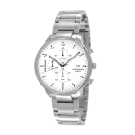 Issey Miyake C White Chronograph Watch, Steel-0