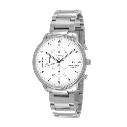 Issey Miyake C White Chronograph Watch, Steel-0