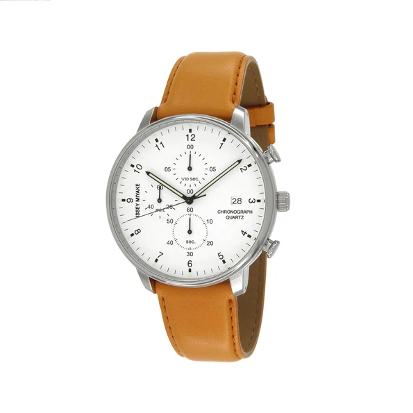 ISSEY MIYAKE 腕時計　ホワイトレザー O | ISSEY MIYAKE WATCH
