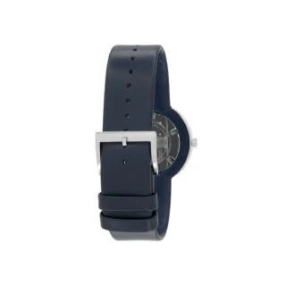 Issey Miyake Twelve 365 Grey Watch, Silver/Leather-30740