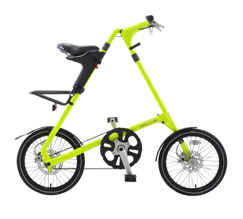STRiDA EVO Folding Bicycle, Neon Yellow-0