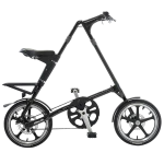 STRiDA LT Folding Bicycle, Black -0