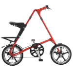 STRiDA LT Folding Bicycle, Red-0