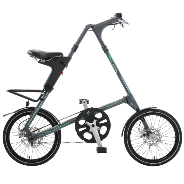 STRiDA SX Folding Bicycle, Grey-0
