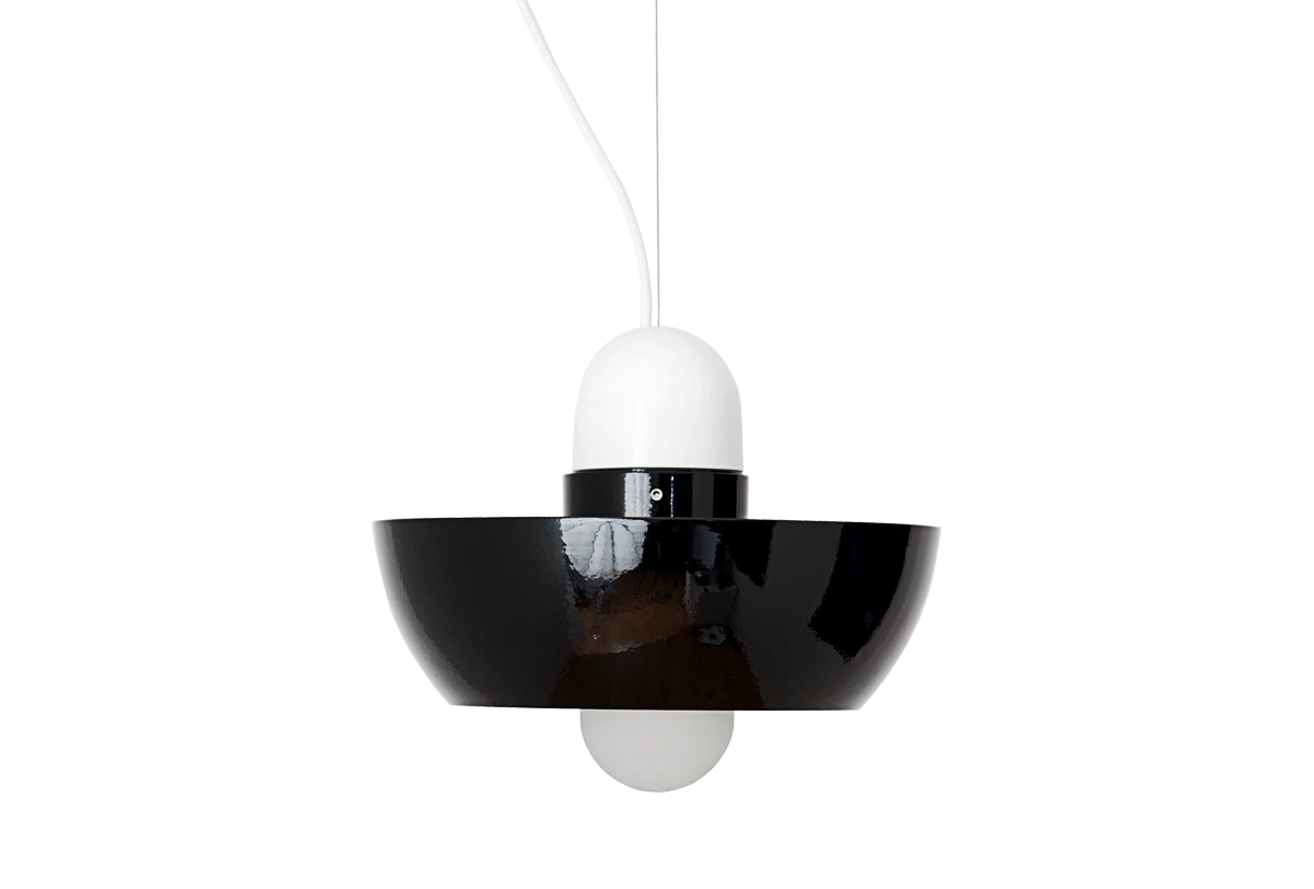 Well Light Planter, White/Black-0