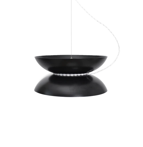 Yoyo Pendant Light, Black-0