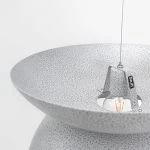 Yoyo Pendant Light, Hammered Grey-31860