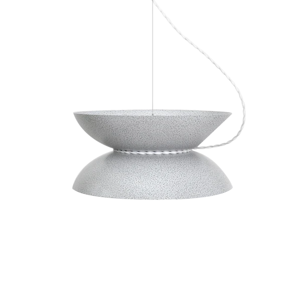 Yoyo Pendant Light, Hammered Grey-0
