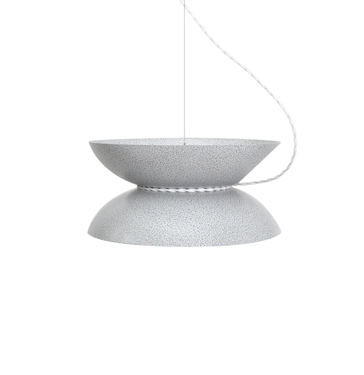 Yoyo Pendant Light, Hammered Grey-0
