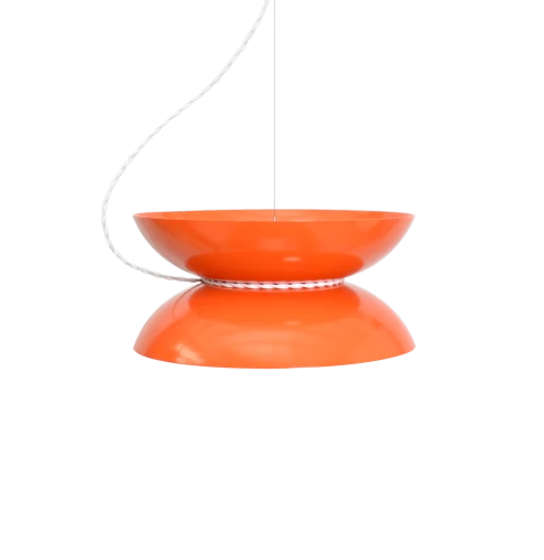 Yoyo Pendant Light, Orange-0