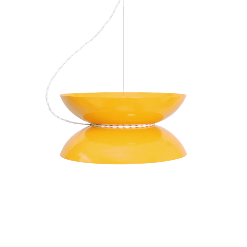 Yoyo Pendant Light, Yellow-0