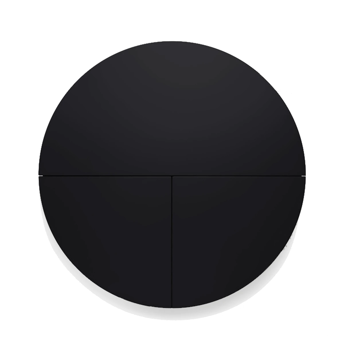 Pill, Wall Mounted Desk in Black-0