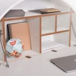 Pill, Wall Mounted Desk in White -31966