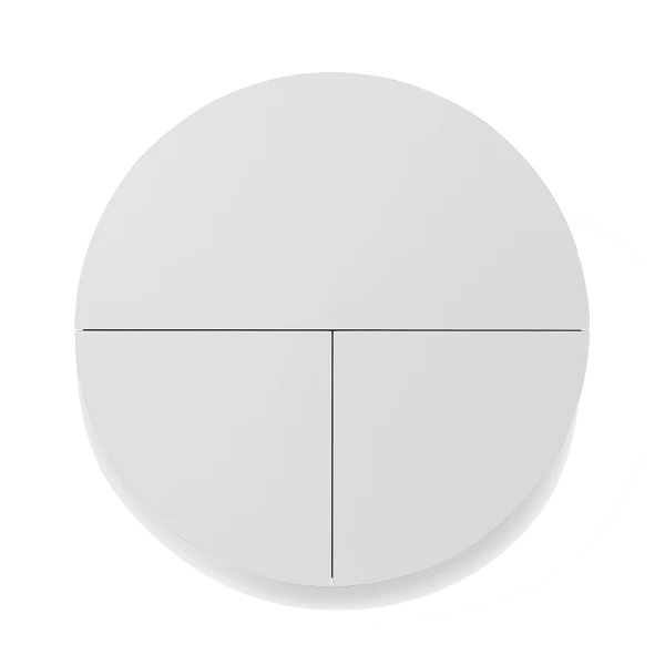 Pill, Wall Mounted Desk in White -0