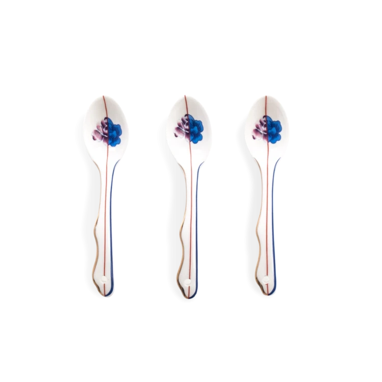 Seletti Hybrid Collection, Armilla Coffee Spoon, Set of 3