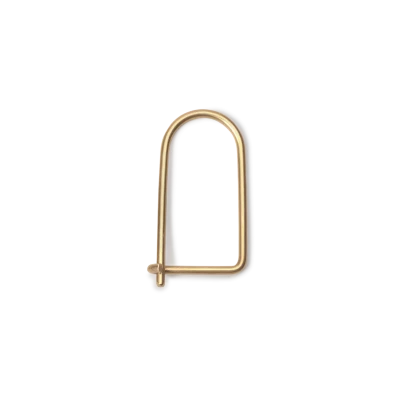 Wilson Keyring - Brass - Gessato Design Store