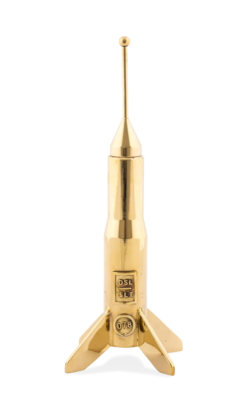 Lunar Hard Rocket Candle Holder-0
