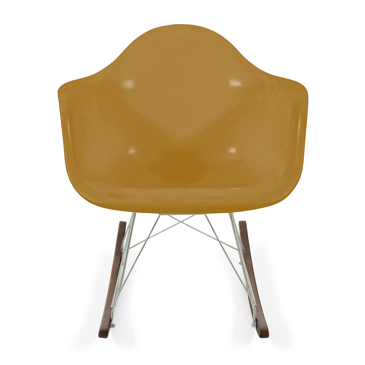 Case Study® Arm Shell Rocker, Mustard-0
