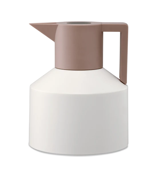 Geo Vacuum Jug, White-0