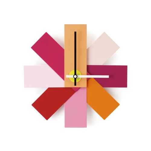 Watch Me Wall Clock, Pink-0