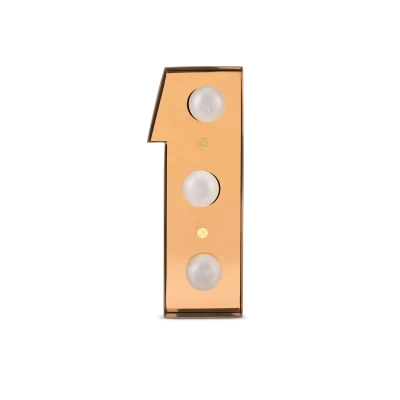 Caractère Alphabet Lights, I-0