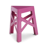 Eiffel Aluminum Stool, Pink-0