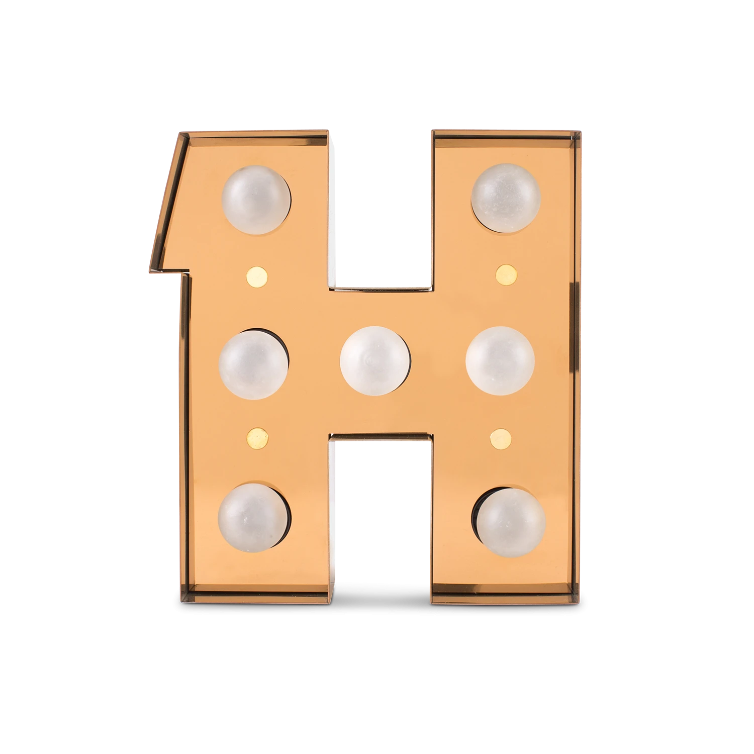 Caractère Alphabet Lights, H-0